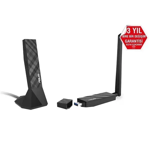 Asus USB-AC56 DualBand AC-1300 5dbi Antenli Kablosuz USB Adaptör