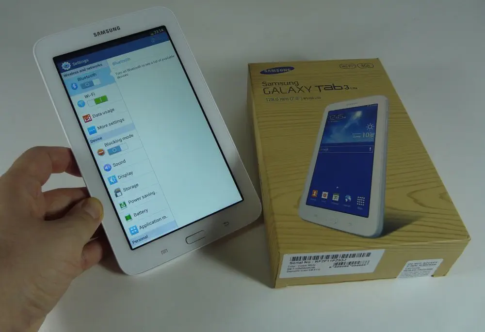 Samsung Galaxy Tab 3 Lite T113 8GB Wi-Fi 7″ Beyaz Tablet - Samsung Türkiye Garantili