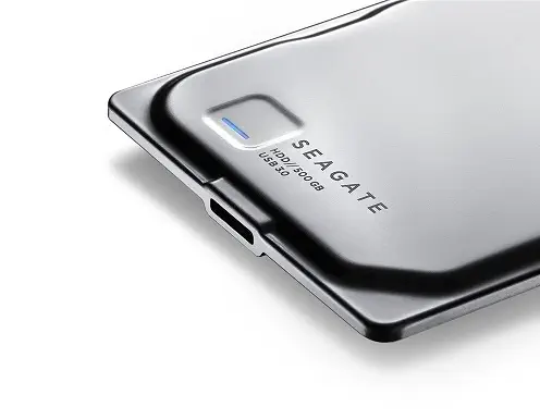 Seagate 500 GB 2.5 Seven USB3.0 Gümüş STDZ500400 Harici Harddisk