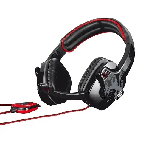 Trust GXT 340 7.1 Surround Gaming Kulaklık Siyah
