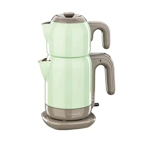 Korkmaz A369-04 Demtez Çay Makinesi Su Yeşili 1600W