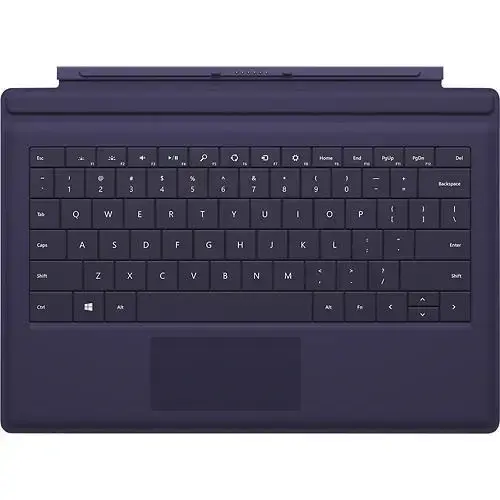 Microsoft Surface 3 Type Cover Klavye (Mor)