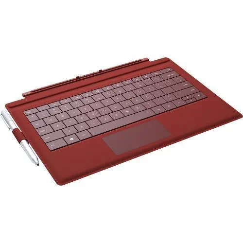 Microsoft Surface 3 Type Cover Klavye (Kırmızı)
