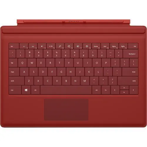 Microsoft Surface 3 Type Cover Klavye (Kırmızı)