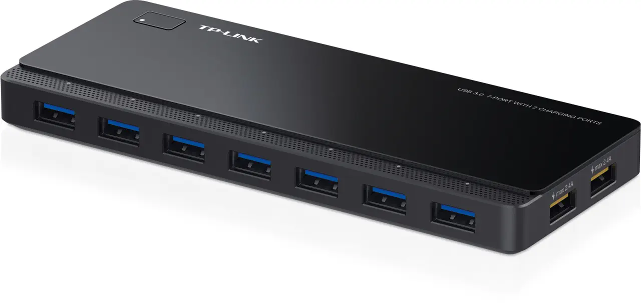 Tp-Link UH720 2 Şarj Portlu 7 Port USB 3.0 Hub
