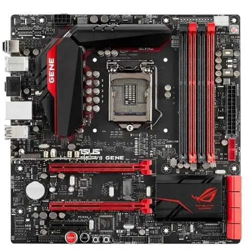 Asus MAXIMUS VIII GENE Intel Z170 Soket 1151 DDR4 3800MHz(O.C.) Sata 3 M.2 USB 3.1 mATX Anakart