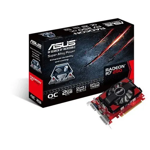 Asus R7250-OC-2GD3 2 GB Ekran Kartı
