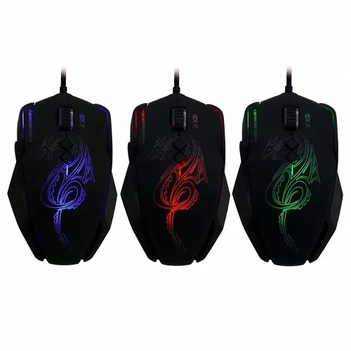 Frisby FM-G 3280 GX6 Pro Gaming Makro Mouse + Mouse Pad