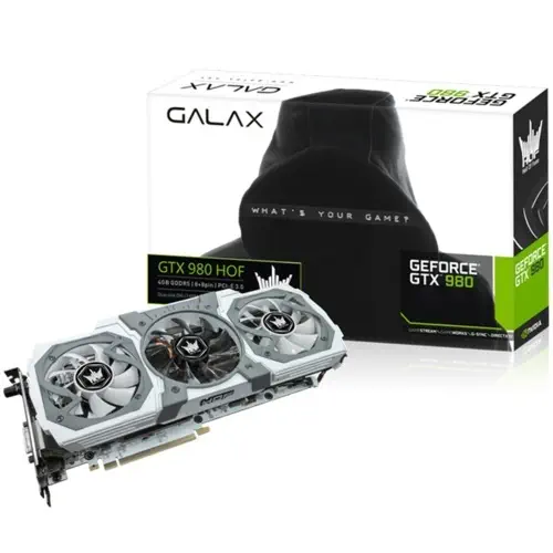 Galaxy GTX980 HOF 4GB DDR5 256Bit Hdmı/Dvı Ekran Kartı