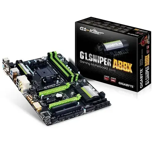 Gigabyte G1 Sniper AMD A88X Soket FM2+ DDR3 2400MHz(OC) Sata 3 USB 3.0 ATX Anakart