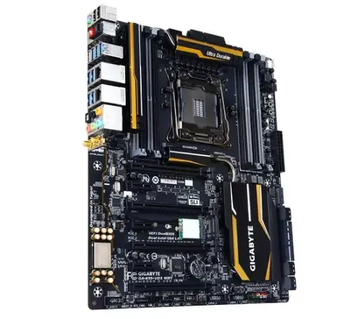 Gigabyte GA-X99-UD5 WIFI Intel X99 Exp. DDR4 3333MHz(O.C.) Sata 3 M.2 USB 3.0 Wifi+BT E-ATX Anakart