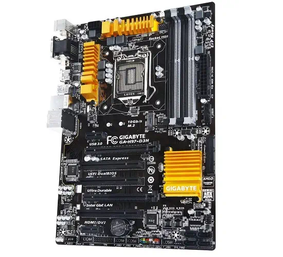 Gigabyte H97-D3H H97 DDR3 Sata3 Glan 1150p Anakart