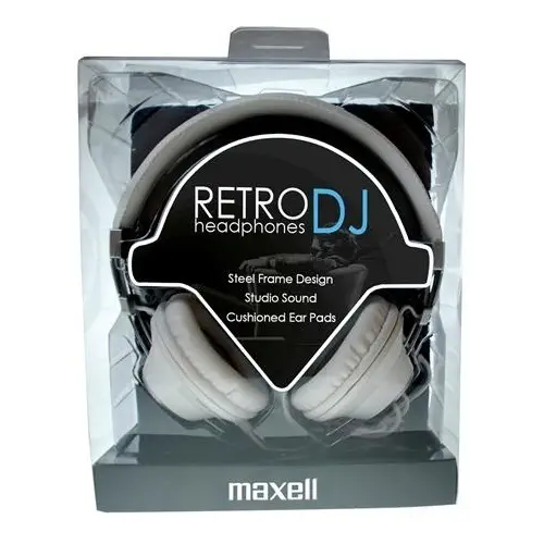 Maxell Retro DJ Kulaklık - Beyaz