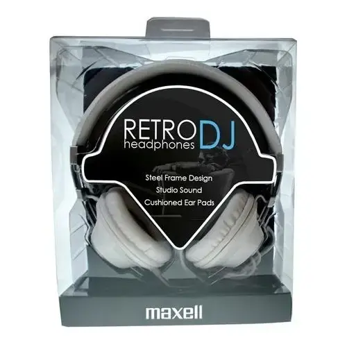 Maxell Retro DJ Kulaklık - Beyaz