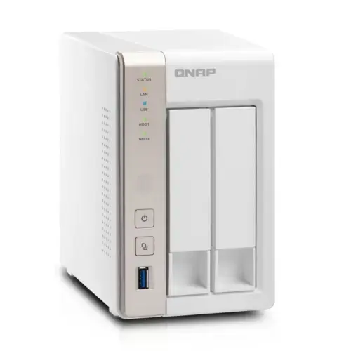 Qnap TS-251 2 Disk Yuvalı 512MB Ram Tower Nas Depolama Ünitesi