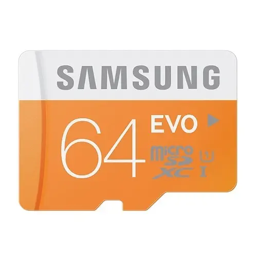 Samsung 64 GB MicroSD EVO Class10 48MB/s Hafıza Kartı