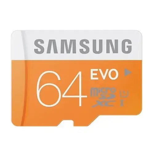 Samsung 64 GB MicroSD EVO Class10 48MB/s Hafıza Kartı