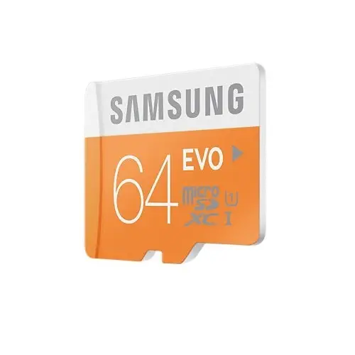 Samsung 64 GB MicroSD EVO Class10 48MB/s Hafıza Kartı
