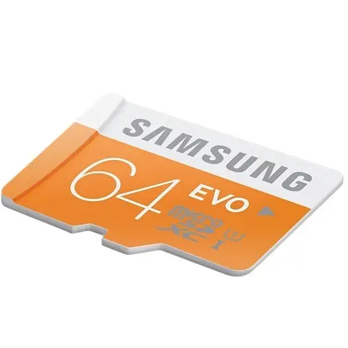 Samsung 64 GB MicroSD EVO Class10 48MB/s Hafıza Kartı