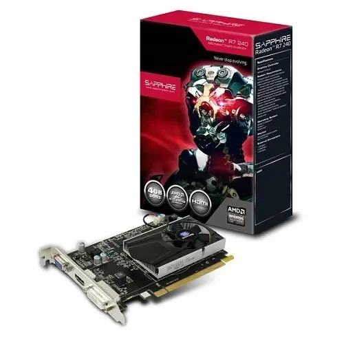 Sapphire R7 240 4GB DDR3 128Bit HDMI/DVI Ekran Kartı -11216-02-20G