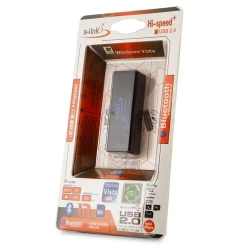 S-link SL-BC4043 Usb Harici Kart Okuyucu + Bluetooth