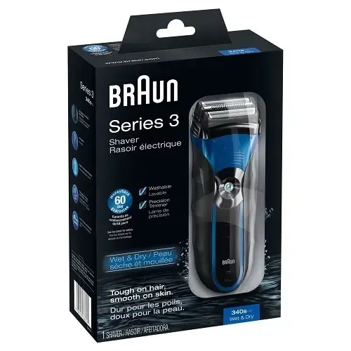 Braun 340S-4 3 Serisi Islak / Kuru Tıraş Makinesi