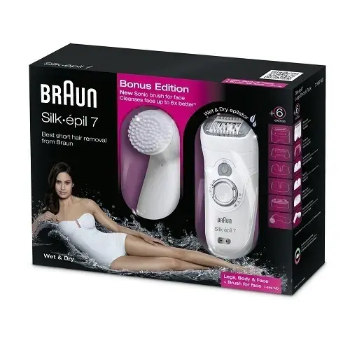 Braun SE 7-569 WD Epilatör ve Yüz Temizleme Cihazı