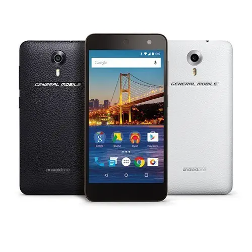 General Mobile Android One 4G Çift Sim Siyah Cep Telefonu