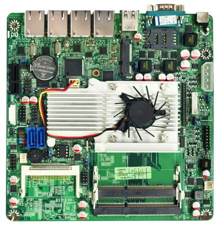 IPC Mini-ITX NF9H-525 4Lan Anakart