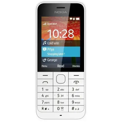 Nokia 220 Beyaz Cep Telefonu