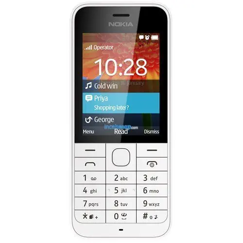 Nokia 220 Beyaz Cep Telefonu