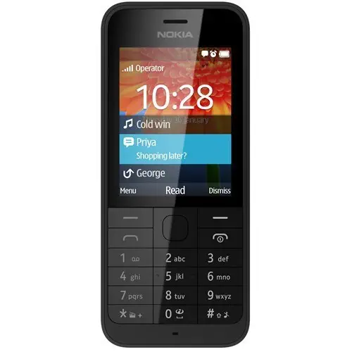 Nokia 220 Siyah Cep Telefonu
