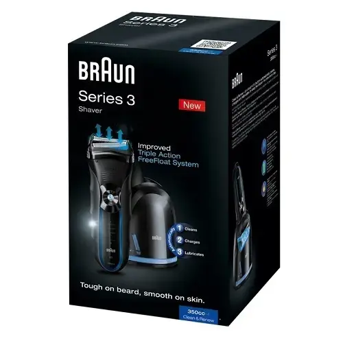 Braun Series 3 350CC-4 Şarjlı Tıraş Makinesi