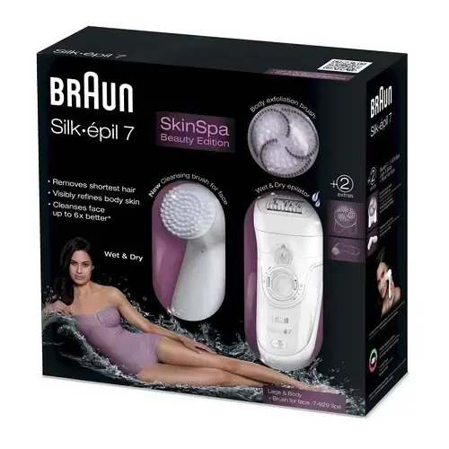 Braun Silk-Epil 7-979 Epilatör ve Sonic Peeling 