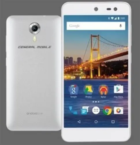 General Mobile Android One 4G Çift Sim Beyaz Cep Telefonu