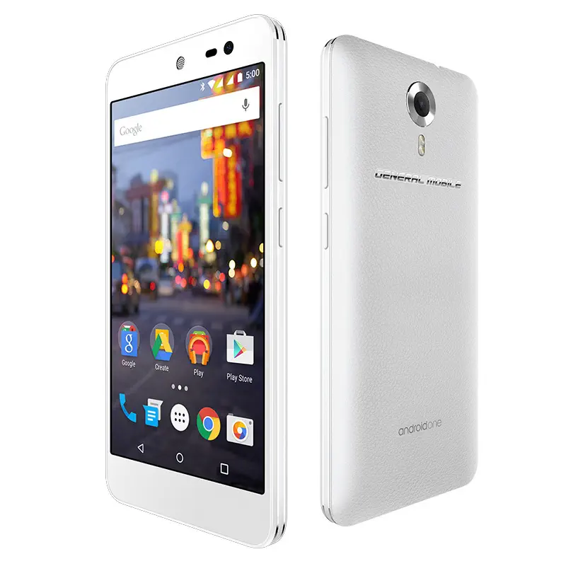General Mobile Android One 4G Çift Sim Beyaz Cep Telefonu