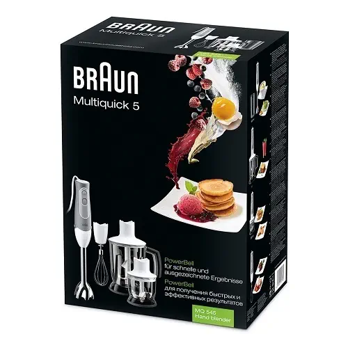 Braun Aperitif MQ545 MultiQuick 5 Blender Seti