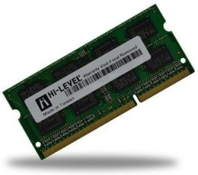 Hi-Level 4GB (1x4GB) DDR3 1600MHz 1.35 Low Notebook Ram - HLV-SOPC12800LW/4G