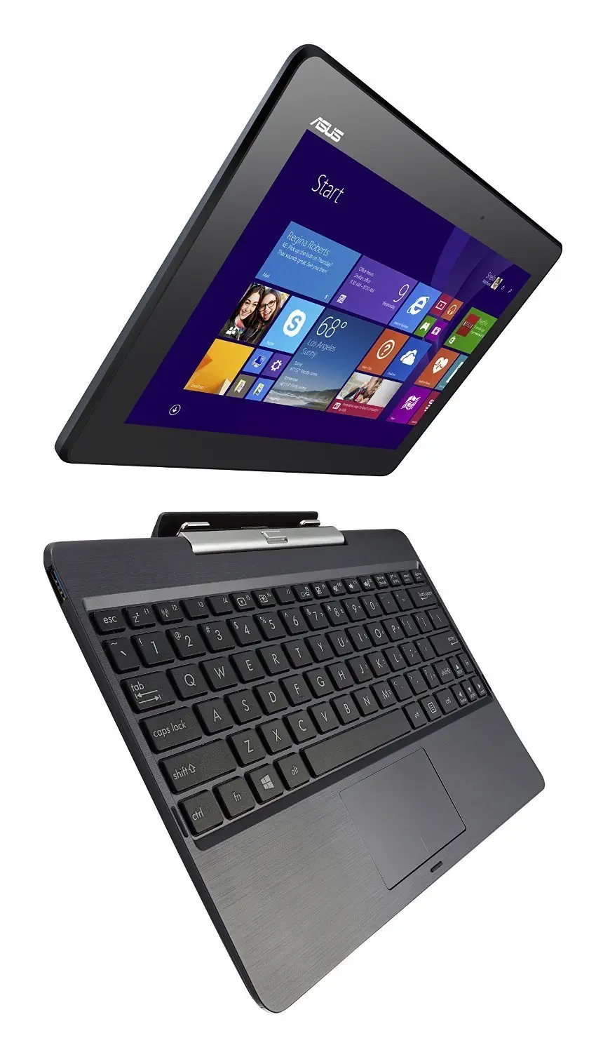 Asus Transformer Book T100TAF-BING-DK001B Intel Atom Z3735 1GB 32GB Win8 BİNG İkisi Bir Arada