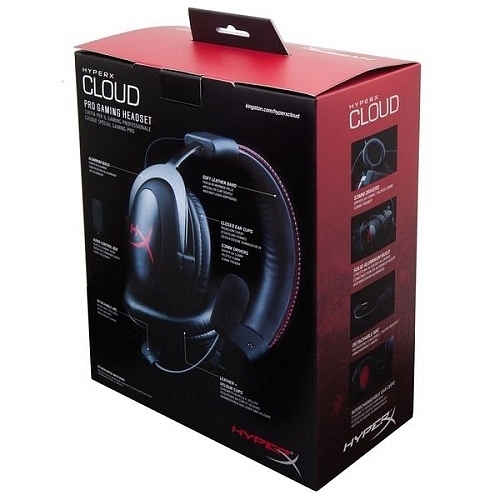 Kingston HyperX Cloud KHXH3CL/WR Gaming Headset Kulaklık Siyah