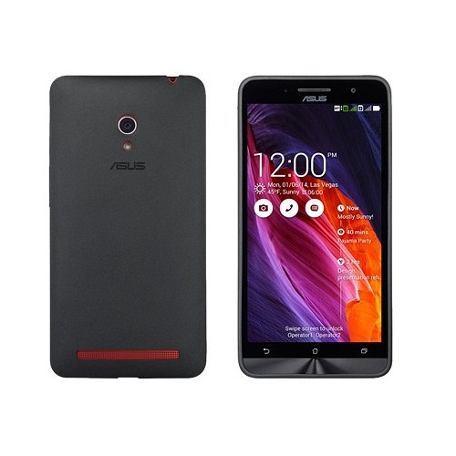 Asus Zenfone 5 Bumper Case Black Arka Panel