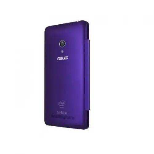 Asus Zenfone 5 View Flip Cover Purple Kılıf