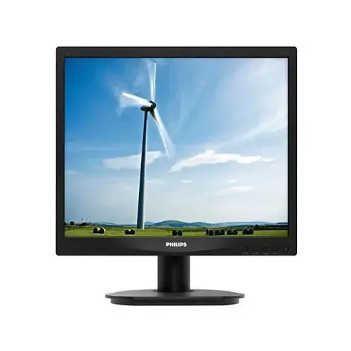 Philips 19″ 19S4LSB5/62 5MS Kare LED Monitör - Siyah