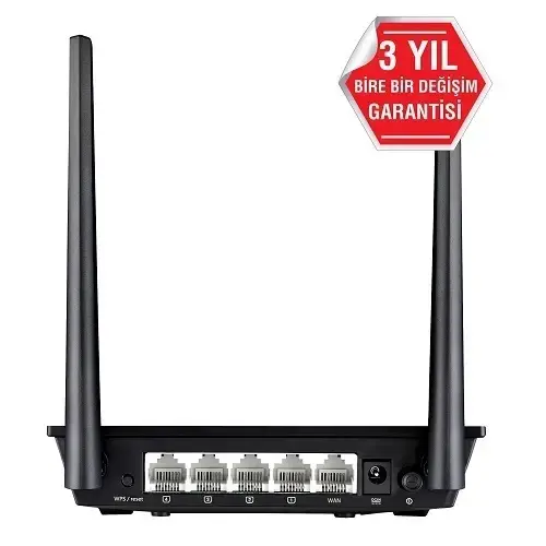 Anten Router ASUS RT-N11P 300Mbps 4Port 2x5dBi Anten Router - incehesap.com