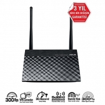 Asus RT-N12+D1 300Mbps 4 Port 2x5dBi Anten Router