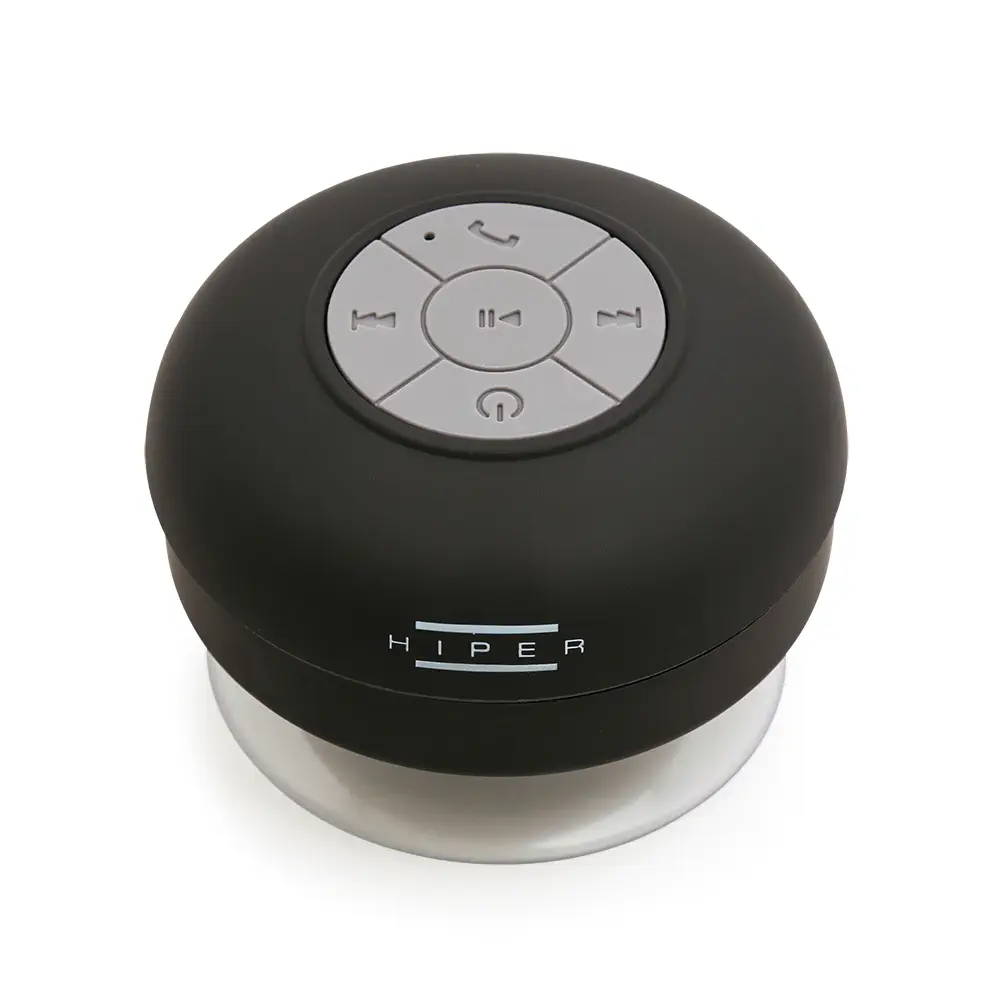 Hiper BT-40S Kablosuz Siyah Duş Banyo Bluetooth Hoparlörü