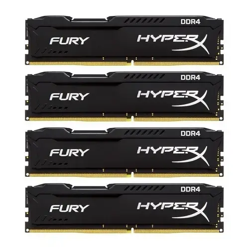 Kingston 16 GB Fury Hyperx DDR4 2666MHz Ram -HX426C15FBK4/16