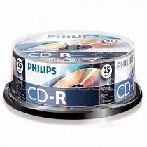 Philips CD-R 52X 80Dk 700MB 25'li Cakebox