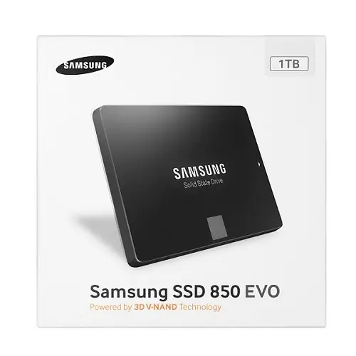 Samsung 850 Evo 1TB 2.5″ 540MB/520MB/s SSD Disk - MZ-75E1T0BW