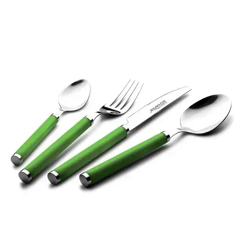 Schafer 12100 36 Parça Çatal Kaşık Bıçak Set - Yeşil